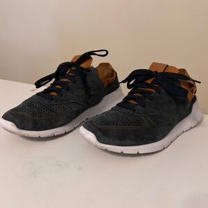 New Balance Made in USA 1978 Suede Leather Navy Tan Sneakers Men’s Size 10.5